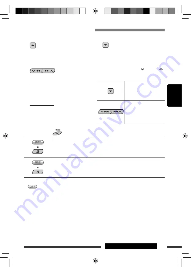 JVC AR780 - KD Radio / CD Instructions Manual Download Page 117