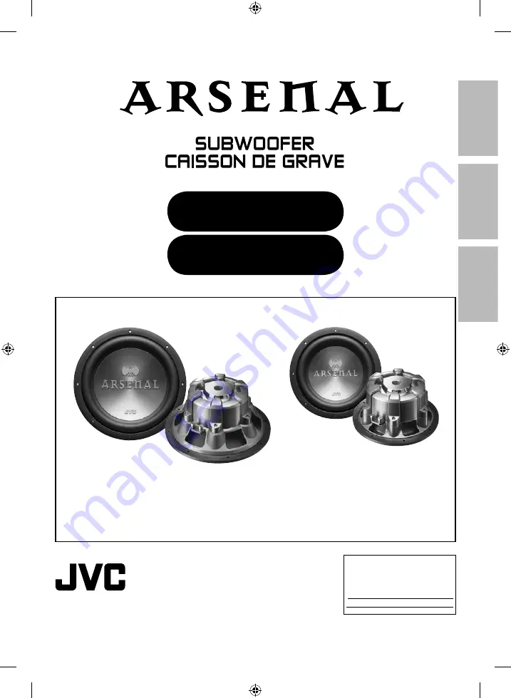 JVC Arsenal CS-AW6040 Instructions Manual Download Page 1