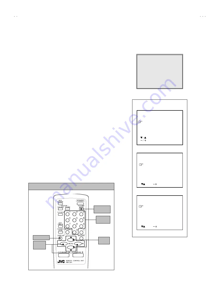 JVC AV-14FTG2 Service Manual Download Page 8