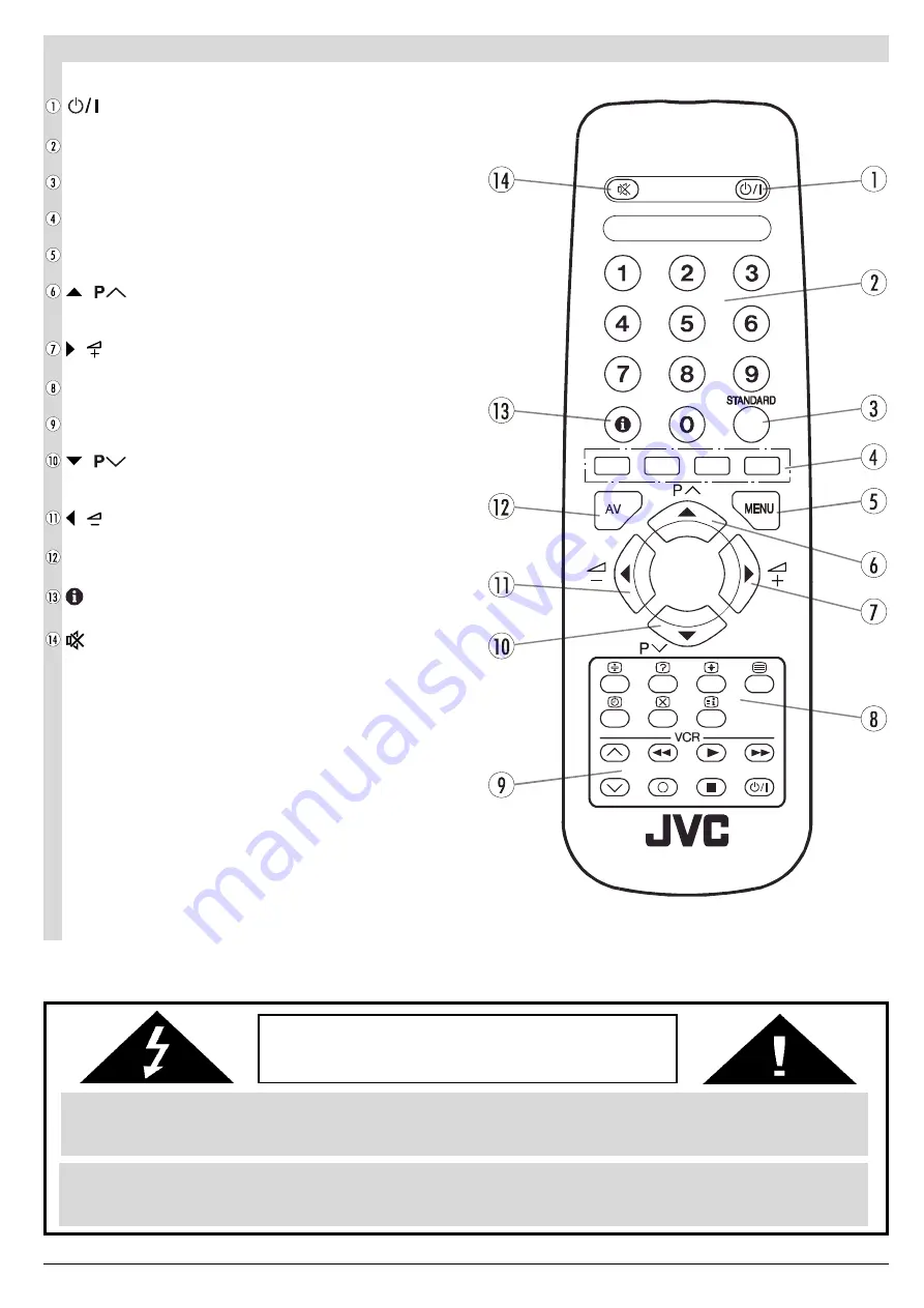 JVC AV-21KT1BNF Скачать руководство пользователя страница 16