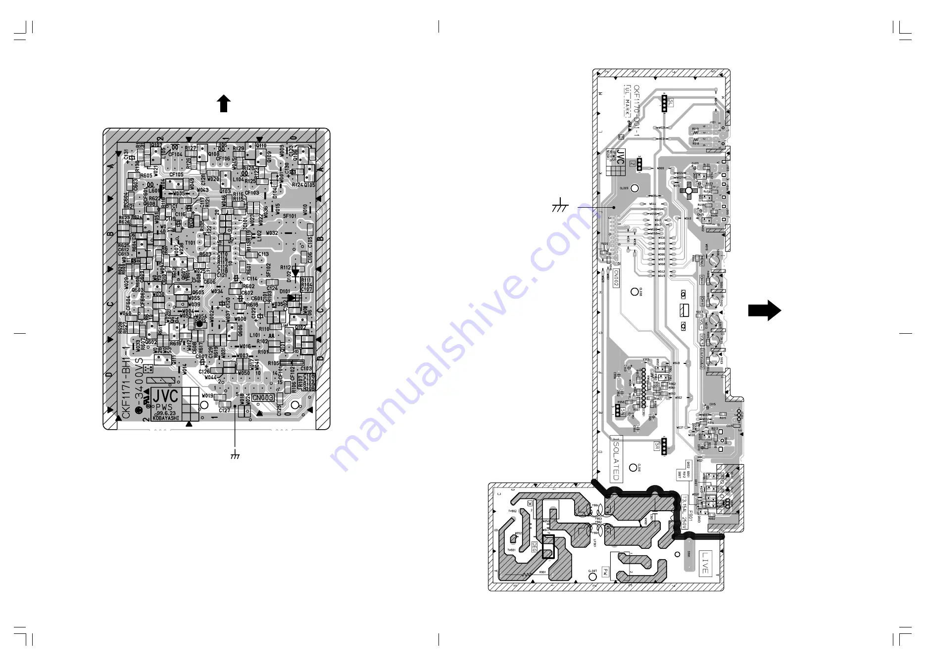 JVC AV-21PS Schematic Diagrams Download Page 14