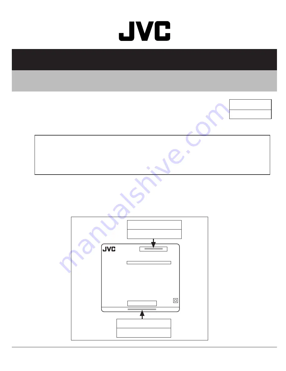 JVC AV-25P8 Service Manual Download Page 1