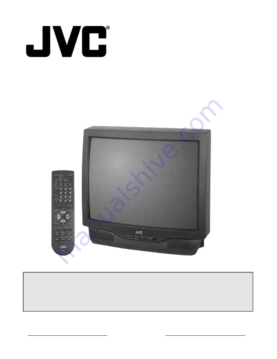 JVC AV 27150 Скачать руководство пользователя страница 1