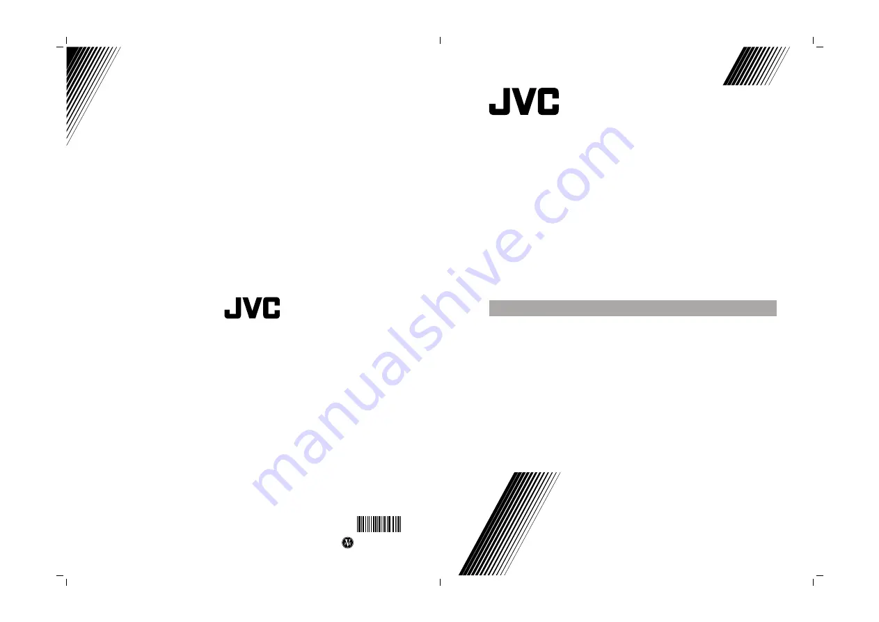 JVC AV-28GH1BUF Instructions Manual Download Page 1