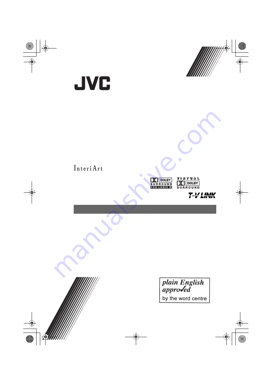 JVC AV-28R4SK Instructions Manual Download Page 1