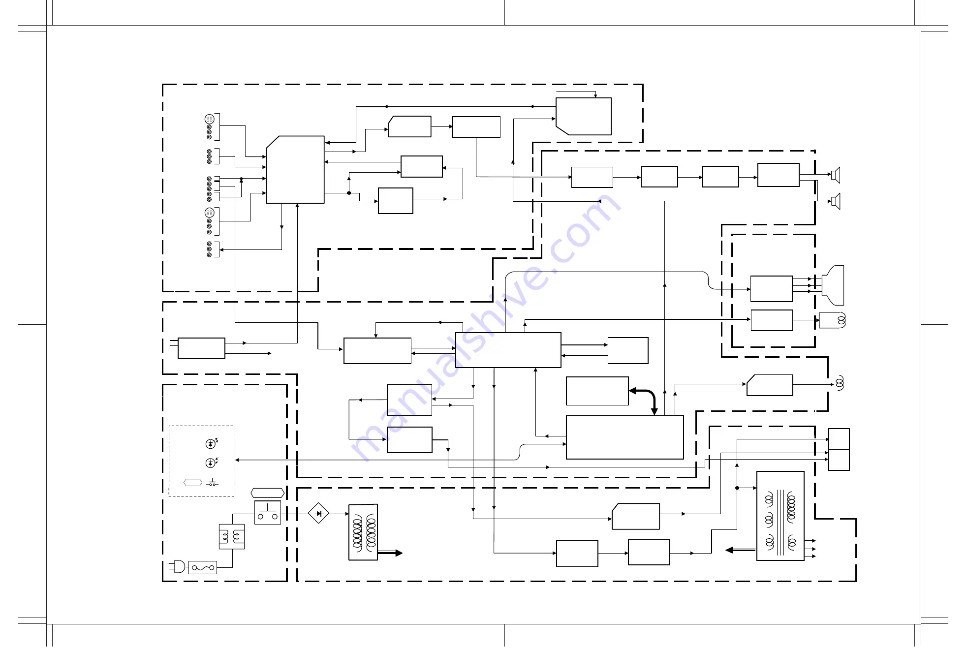 JVC AV-28WFR1EK/A Service Manual Download Page 38