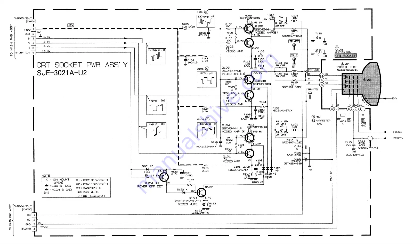 JVC AV-29BD3EK Service Manual Download Page 8