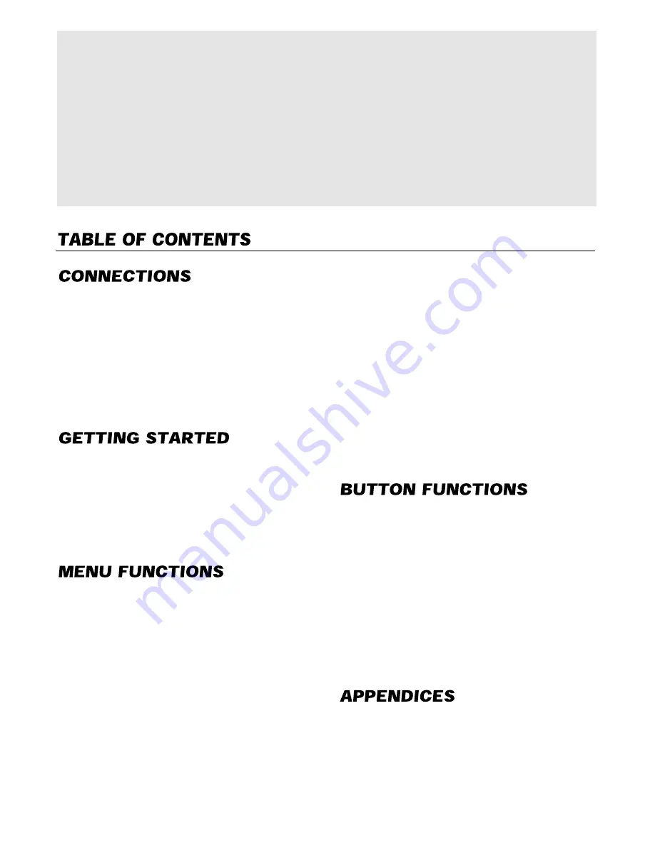 JVC AV-32920 User Manual Download Page 4