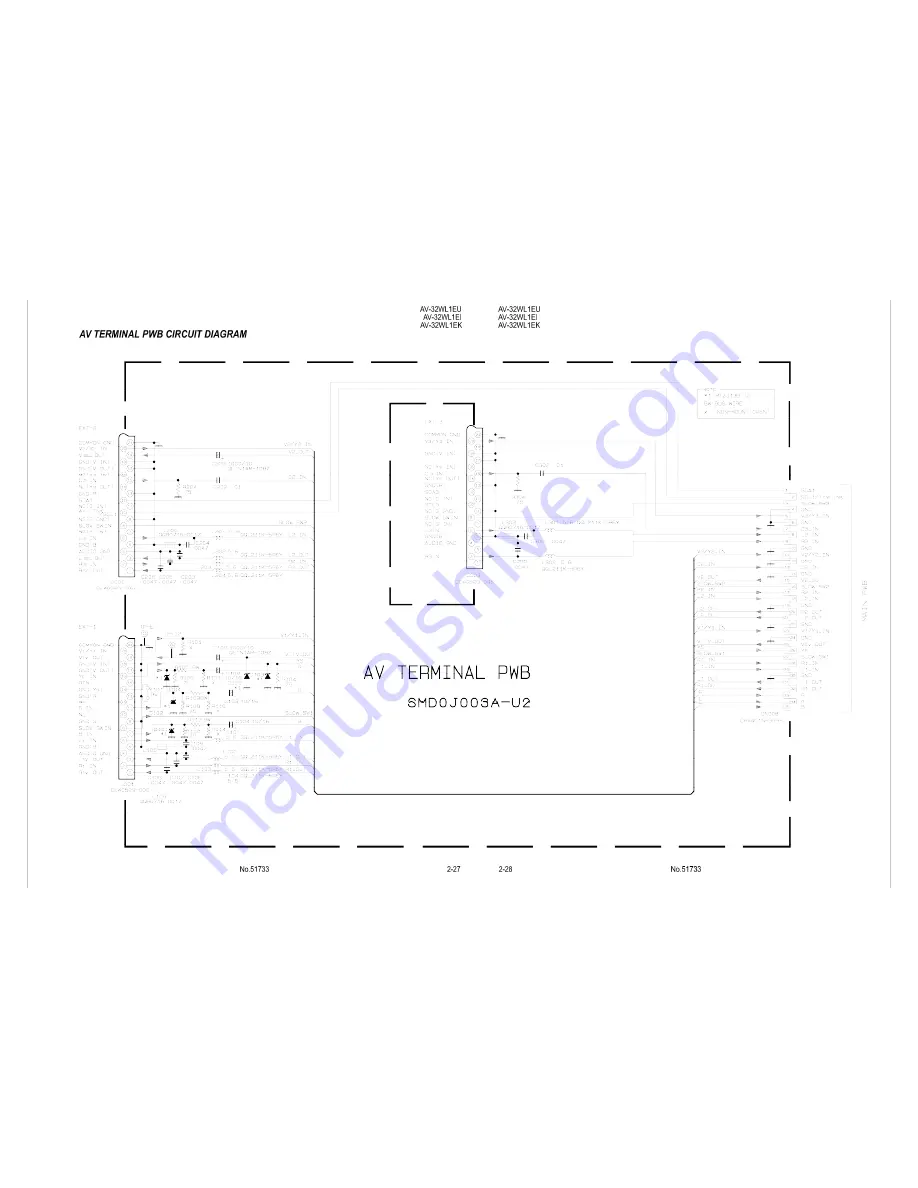 JVC AV-32WL1EI Service Manual Download Page 74