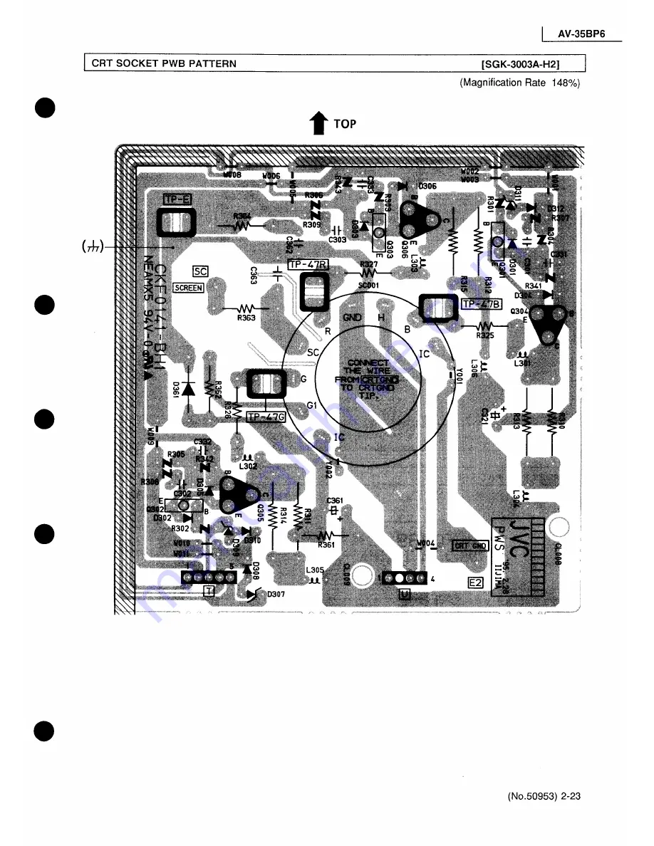 JVC AV-35BP6 Service Manual Download Page 51