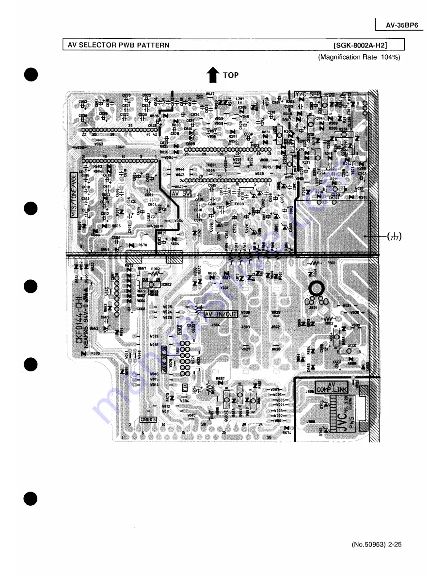 JVC AV-35BP6 Service Manual Download Page 53