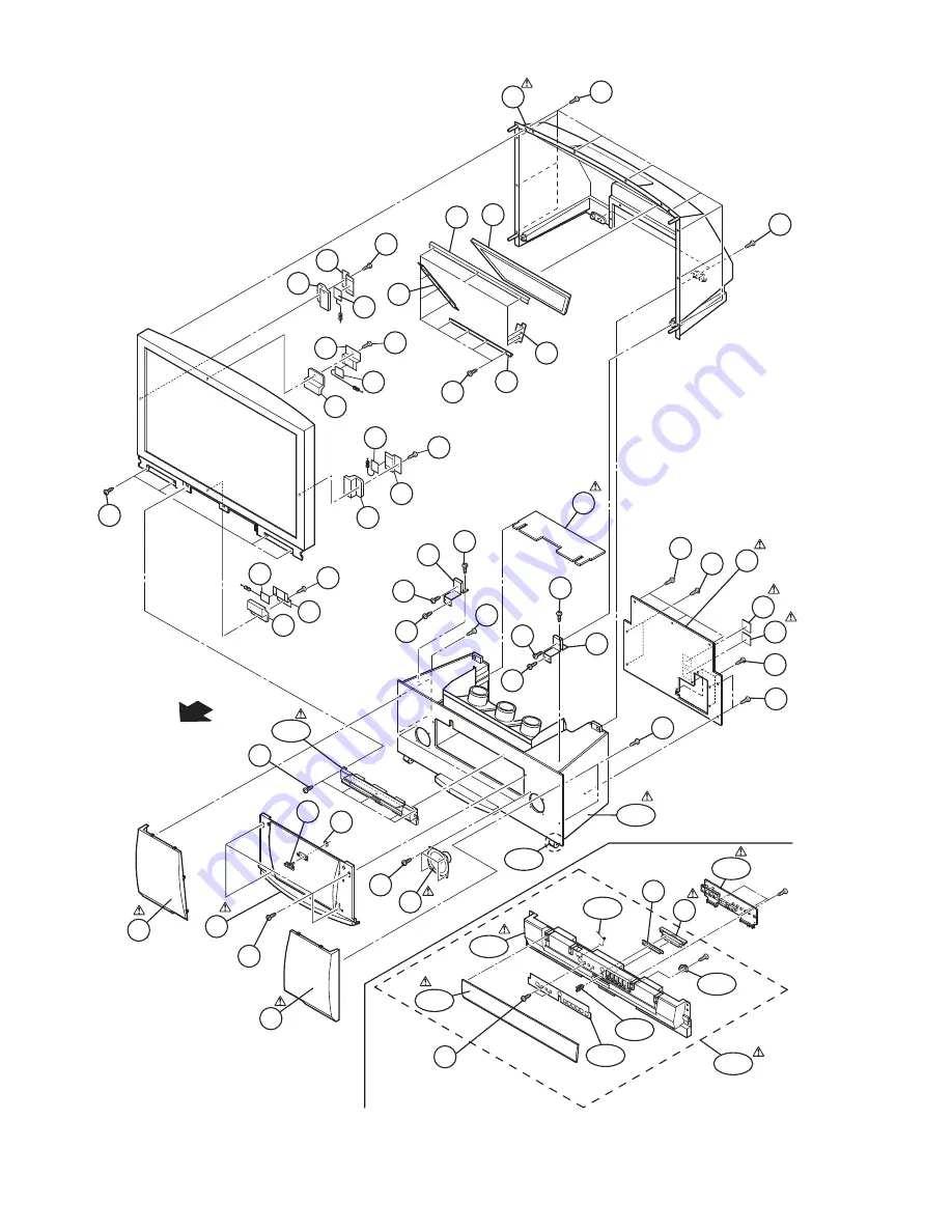 JVC AV-48P776/H Service Manual Download Page 60