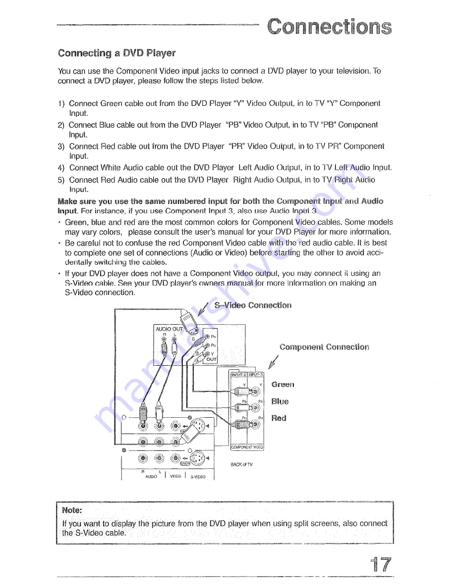 JVC AV-48WP30 User Manual Download Page 17