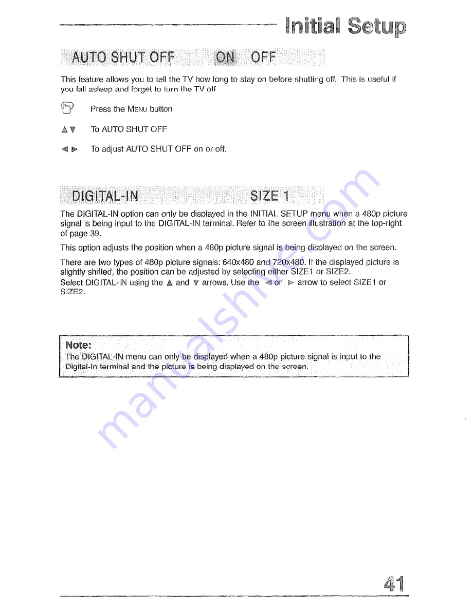 JVC AV-48WP30 User Manual Download Page 41