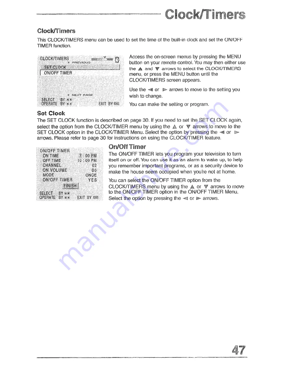 JVC AV-48WP30 User Manual Download Page 47