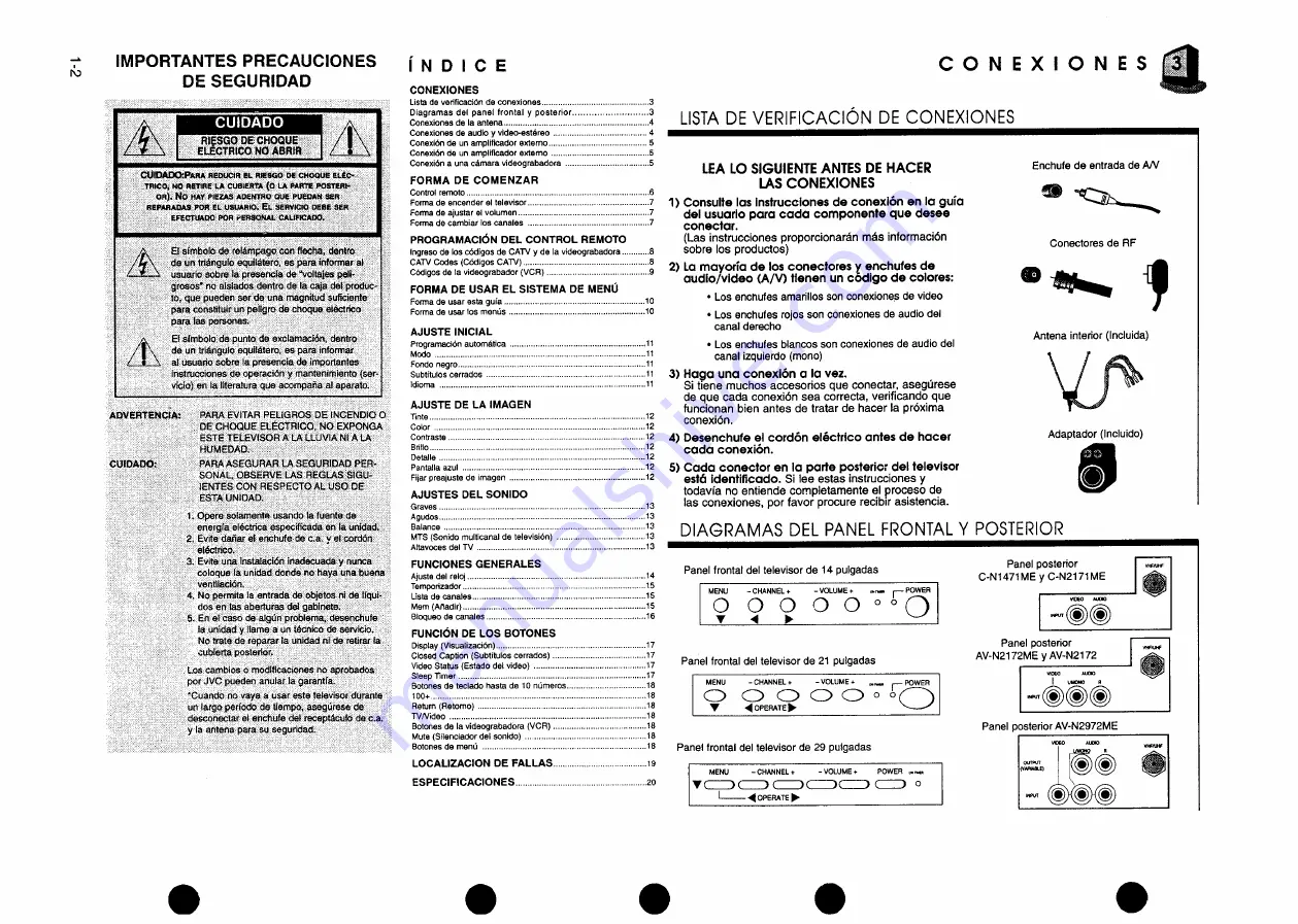 JVC AV-N2172 Service Manual Download Page 6