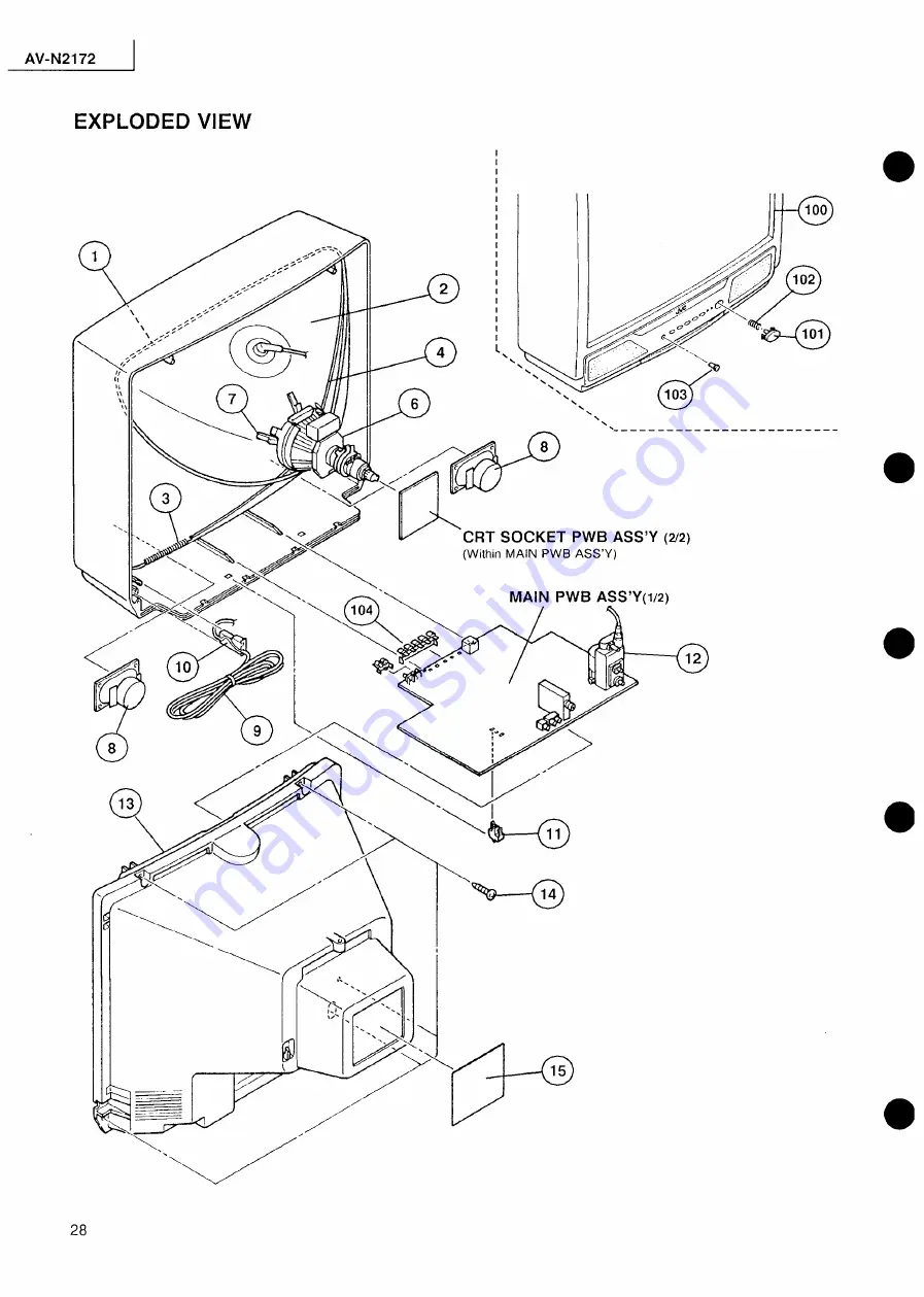 JVC AV-N2172 Service Manual Download Page 56