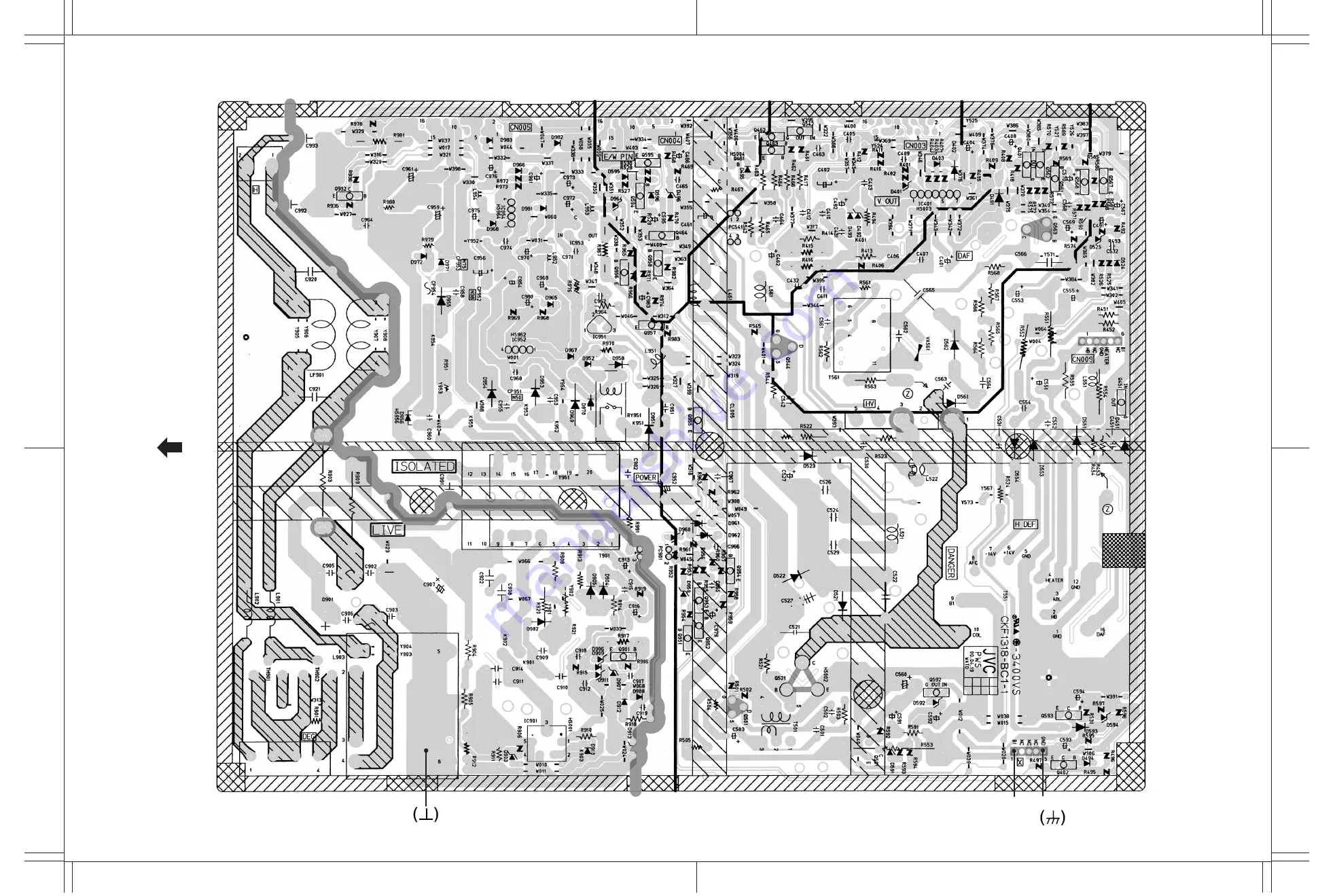 JVC AV28R100EKS Service Manual Download Page 74