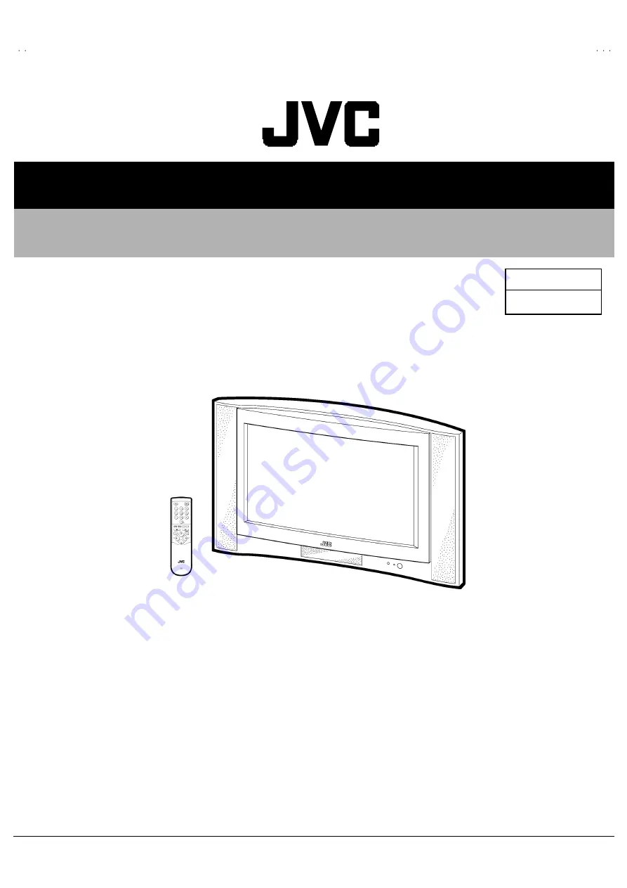 JVC AV28R25EKS/C Service Manual Download Page 30