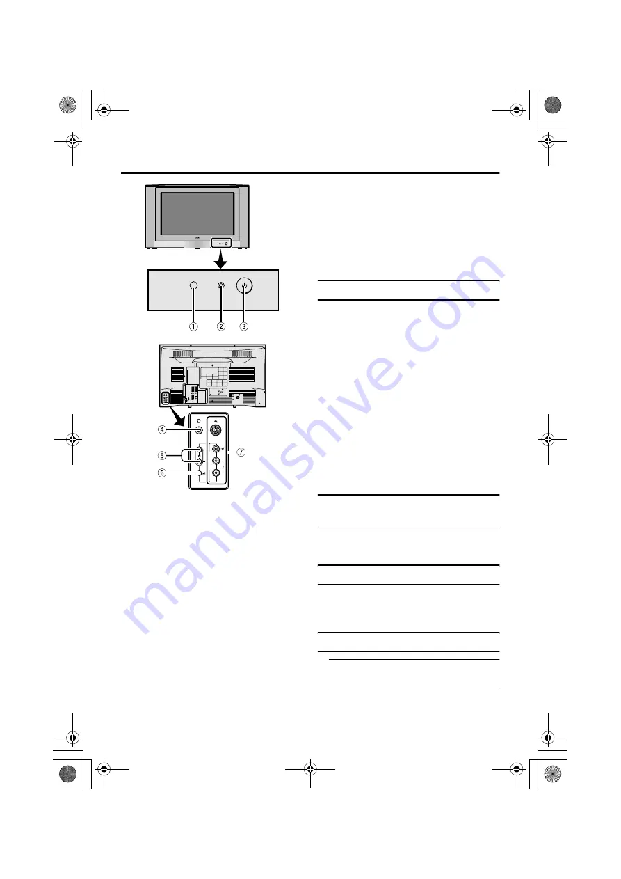 JVC AV28T25EI Instructions Manual Download Page 10