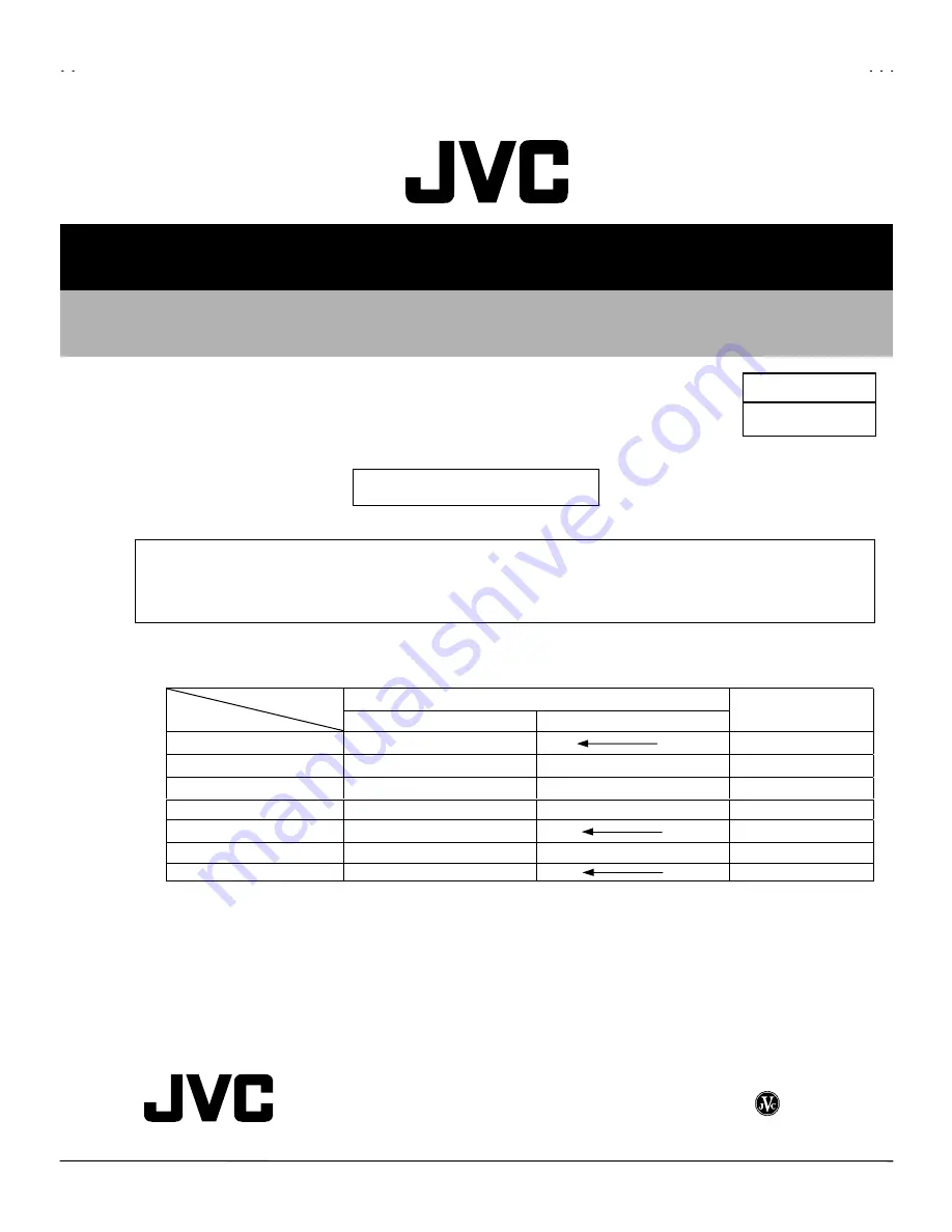 JVC AV29A10EUS Service Manual Download Page 48