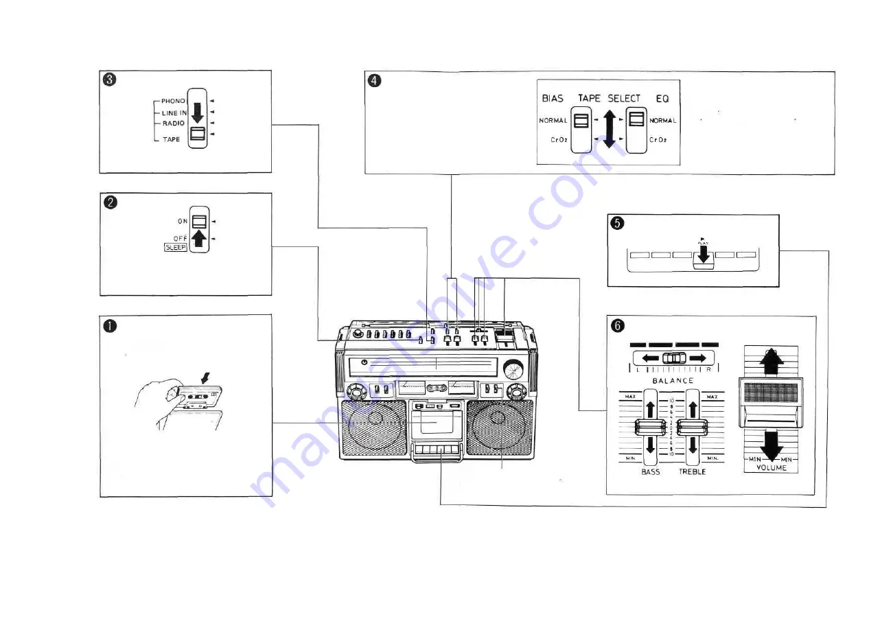 JVC BIPHONIC RC-838W Скачать руководство пользователя страница 16