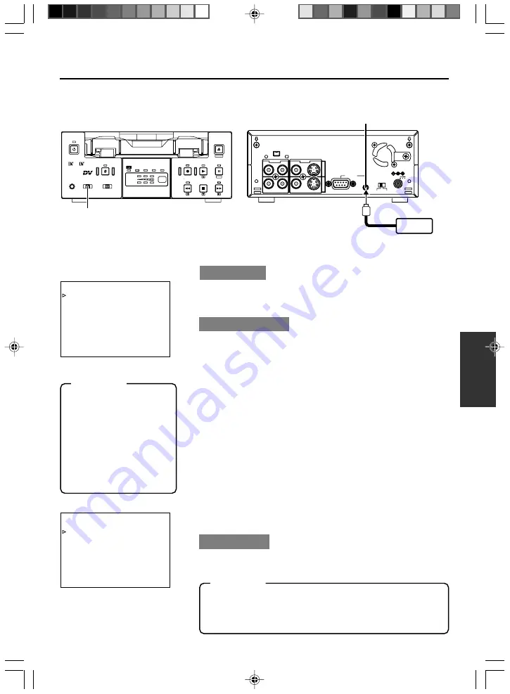 JVC BR-DV3000E Instructions Manual Download Page 254