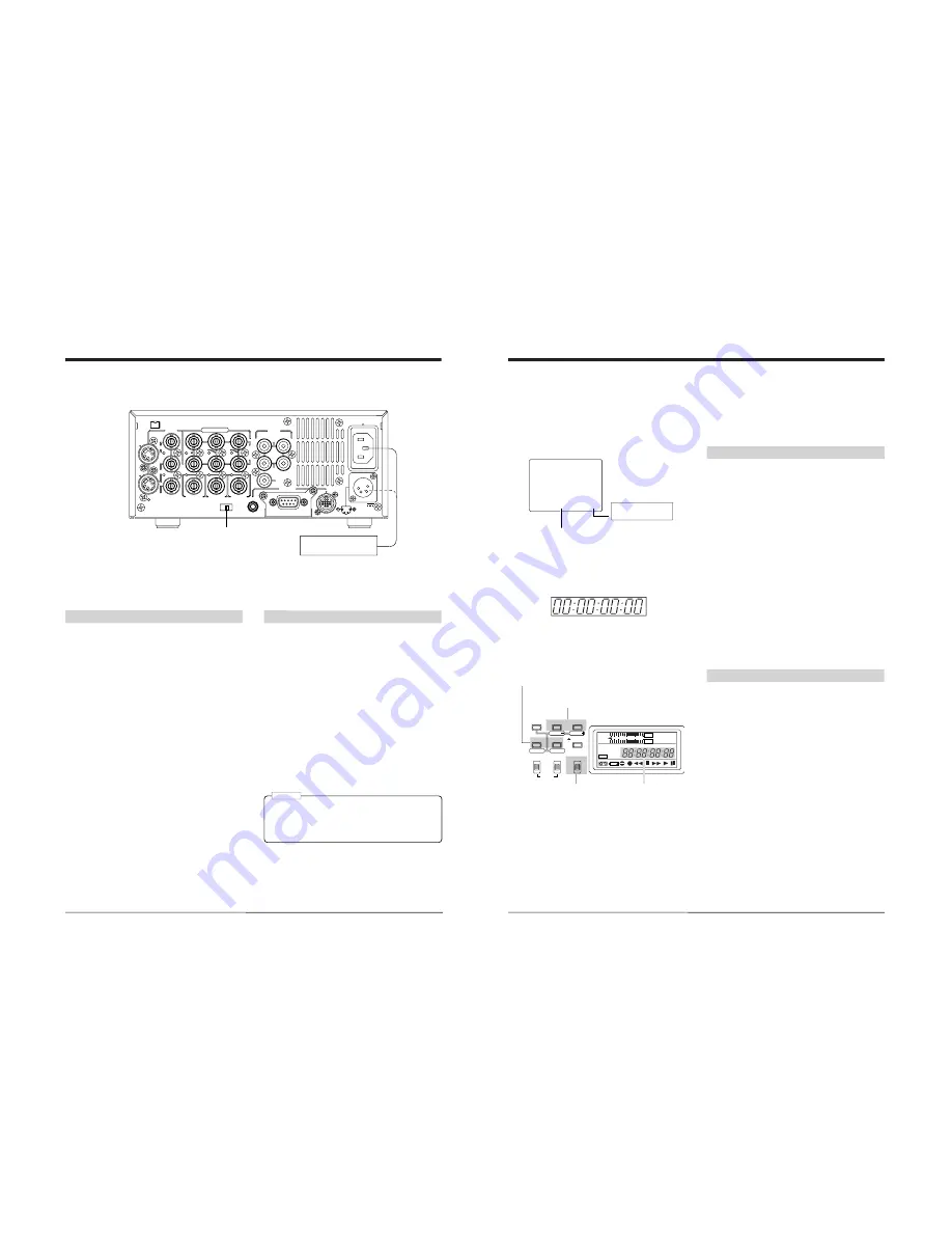 JVC BR-DV600E - Professional Dv Recorder/player Instructions Manual Download Page 15