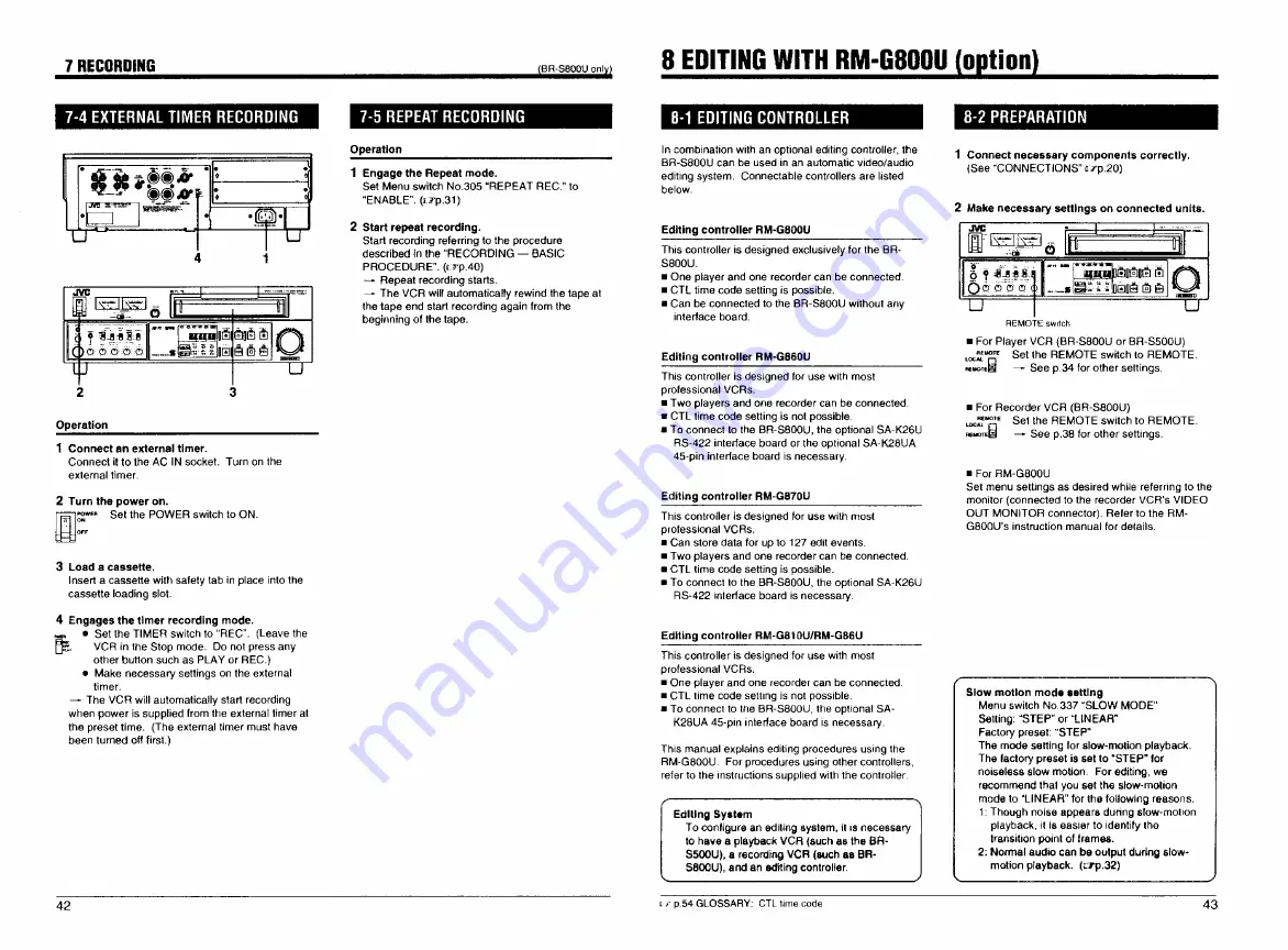 JVC BR-S500U Service Manual Download Page 28