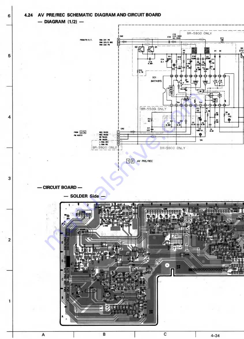 JVC BR-S500U Service Manual Download Page 121