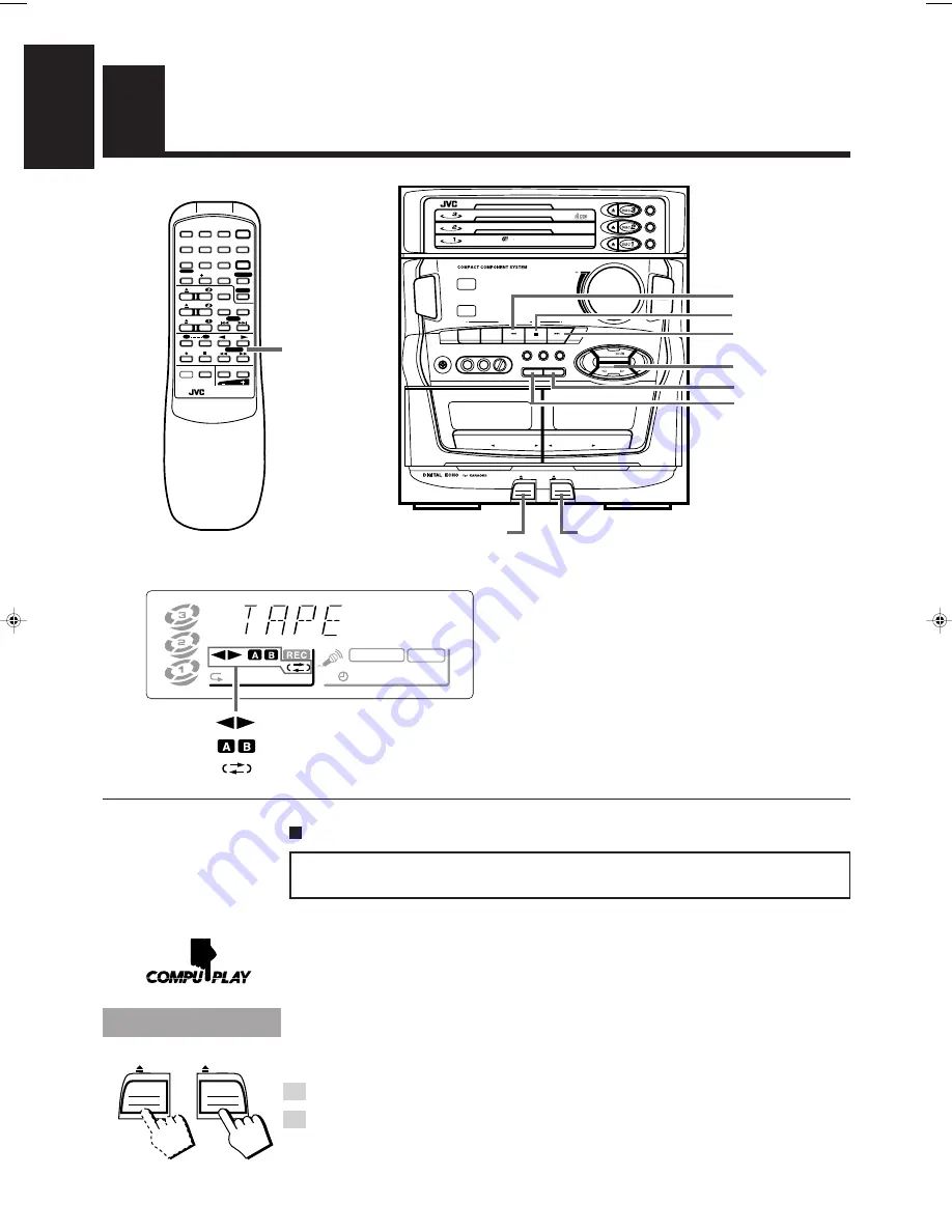 JVC CA-D301T Instructions Manual Download Page 22