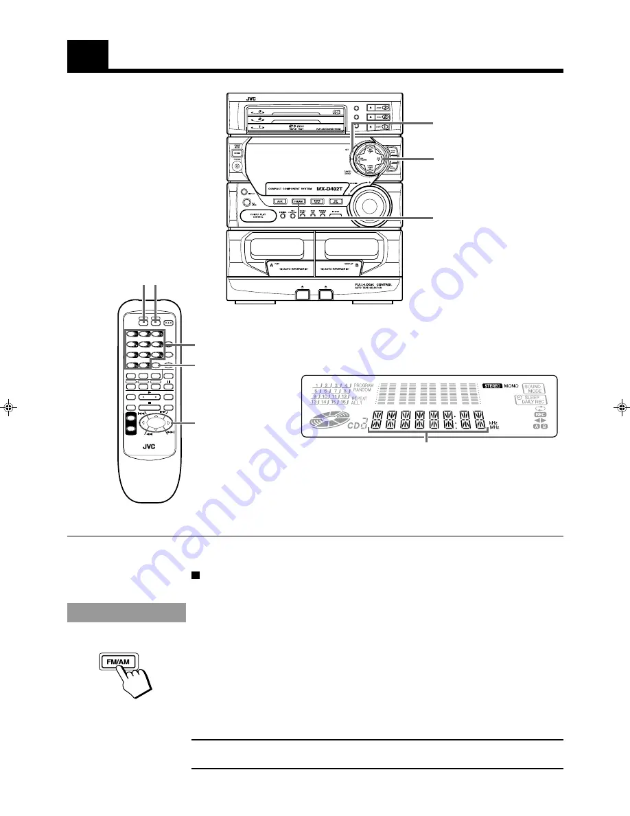 JVC CA-D402T Скачать руководство пользователя страница 14