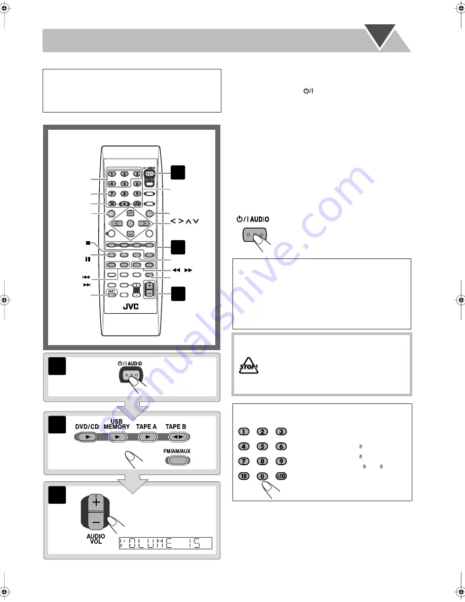 JVC CA-DXJ35 Instructions Manual Download Page 63