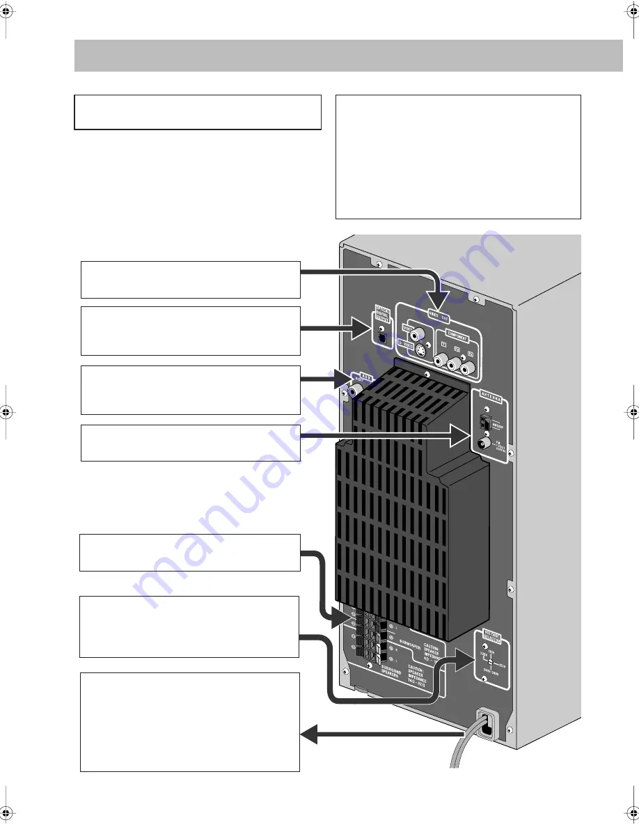 JVC CA-DXU6 Instructions Manual Download Page 6