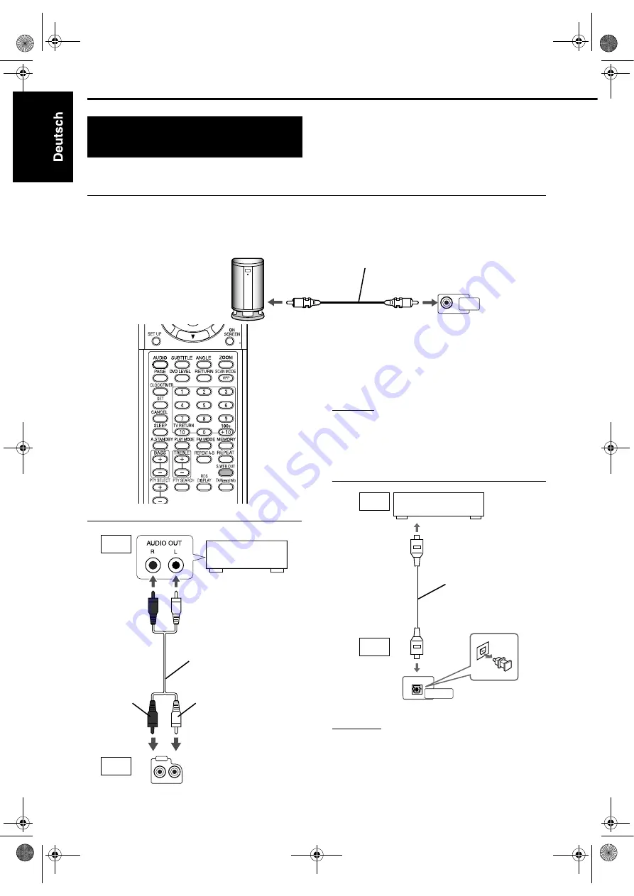 JVC CA-EXD1 (German) Instructions Manual Download Page 14