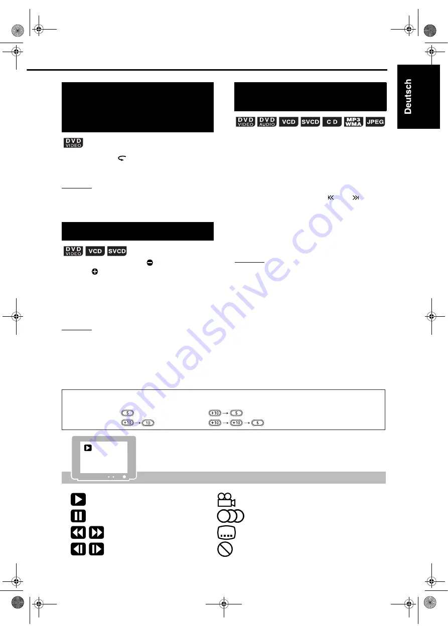 JVC CA-EXD1 (German) Instructions Manual Download Page 19