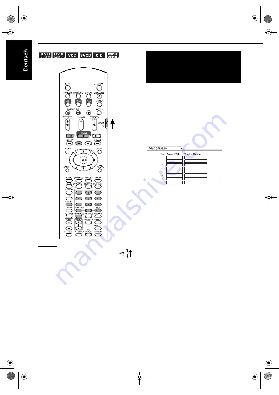 JVC CA-EXD1 (German) Instructions Manual Download Page 24