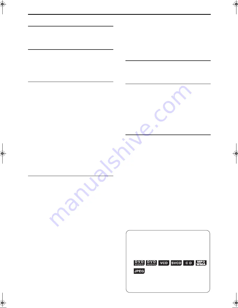 JVC CA-EXD5 Instructions Manual Download Page 5