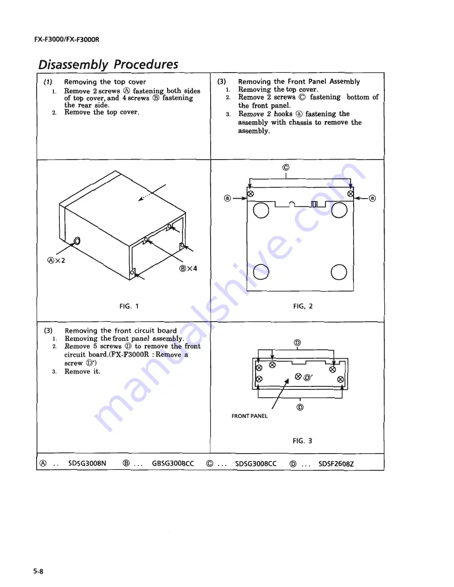 JVC CA-F3000 Service Manual Download Page 138