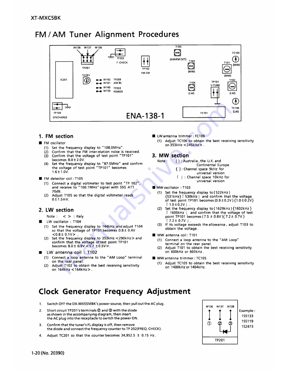 JVC CA-MXC5BK Service Manual Download Page 20