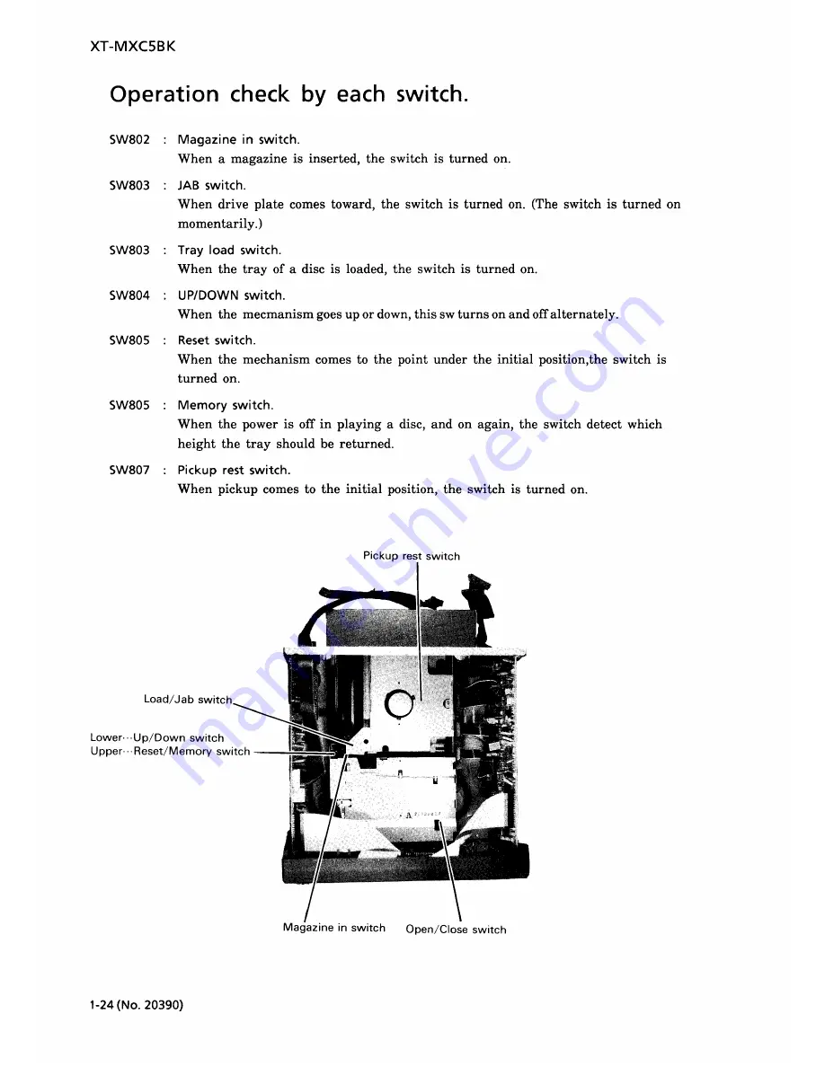 JVC CA-MXC5BK Service Manual Download Page 24