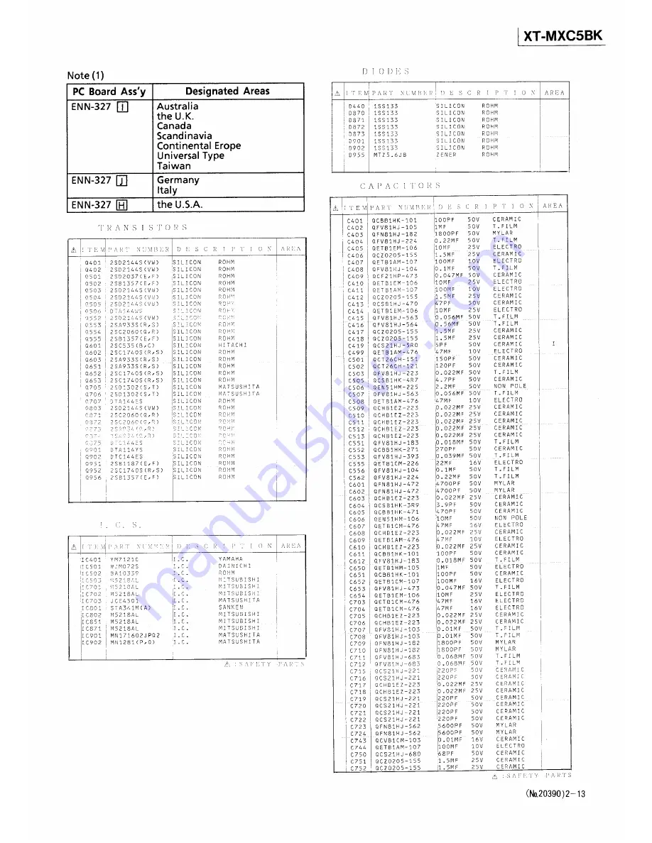 JVC CA-MXC5BK Скачать руководство пользователя страница 67