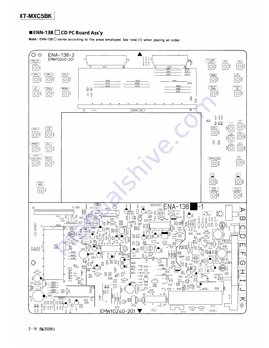 JVC CA-MXC5BK Service Manual Download Page 70