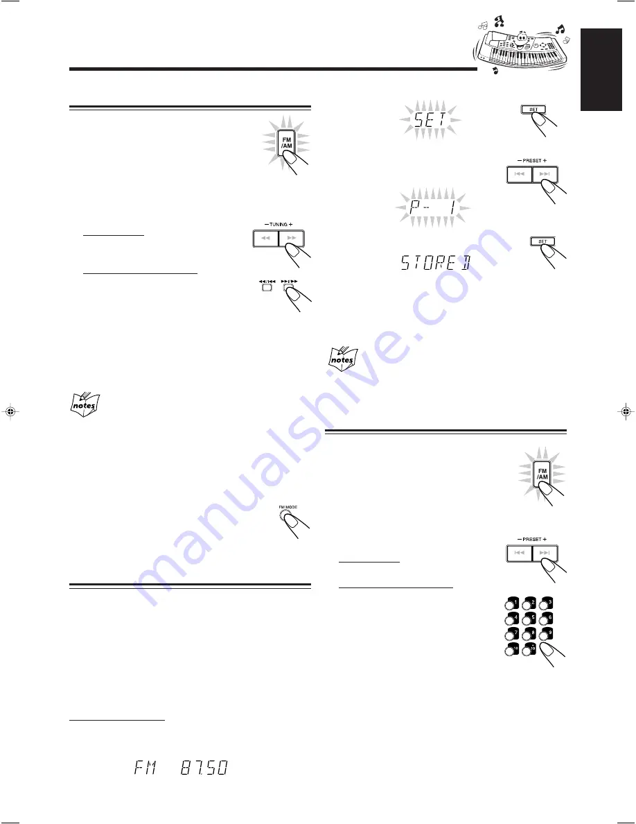 JVC CA-MXJ550R Instructions Manual Download Page 17