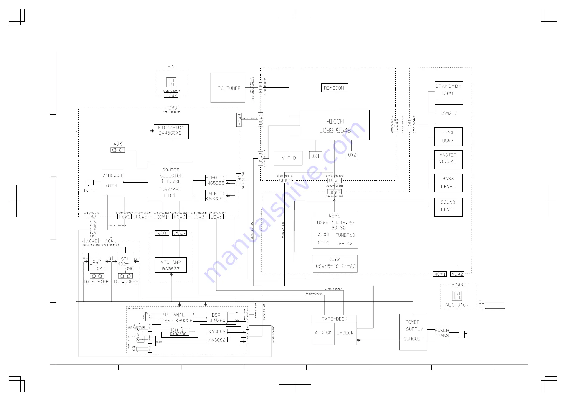 JVC CA-MXK5 Service Manual Download Page 2