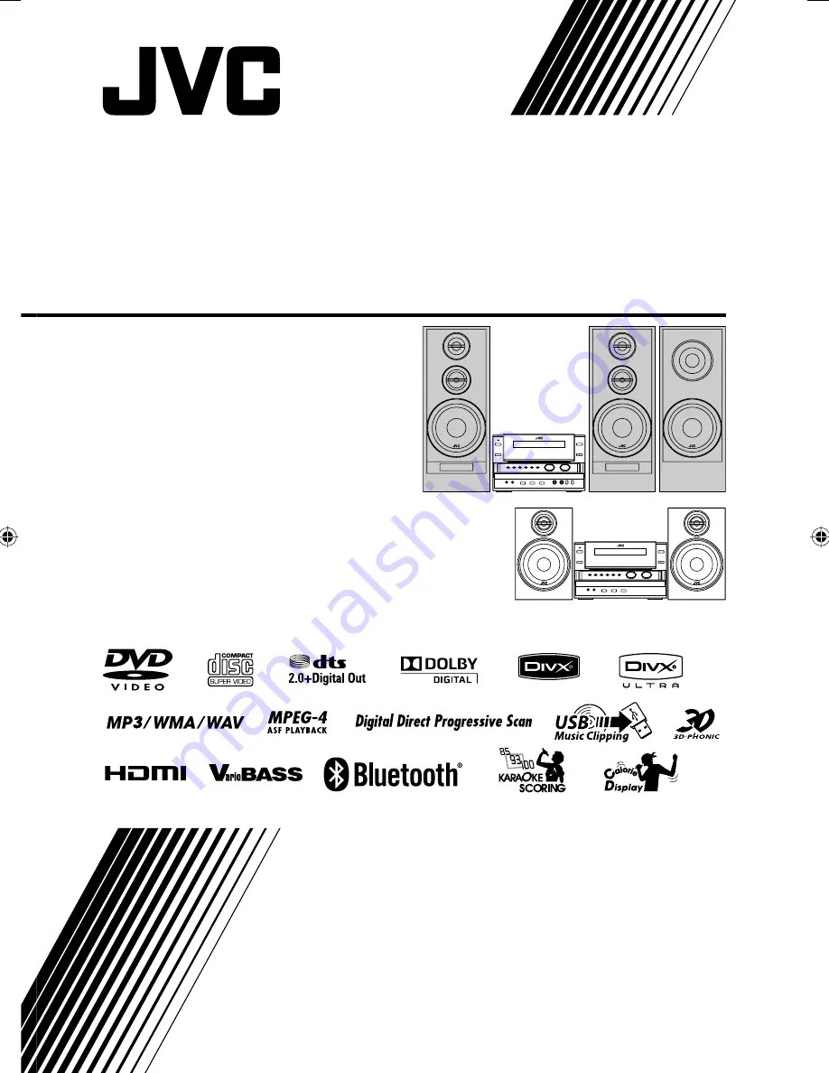 JVC CA-NXG9 Скачать руководство пользователя страница 1