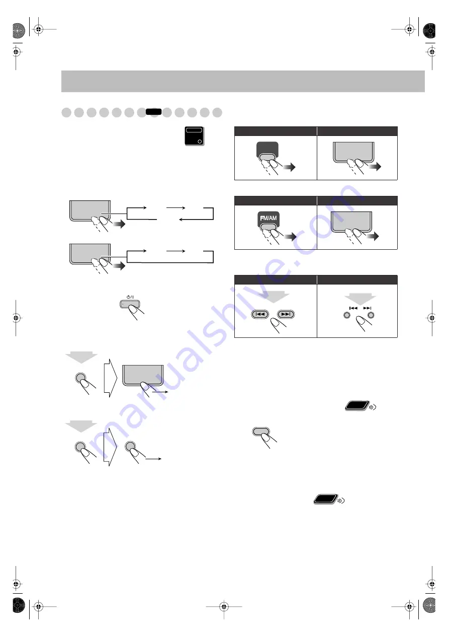 JVC CA-UXG55 Instructions Manual Download Page 10