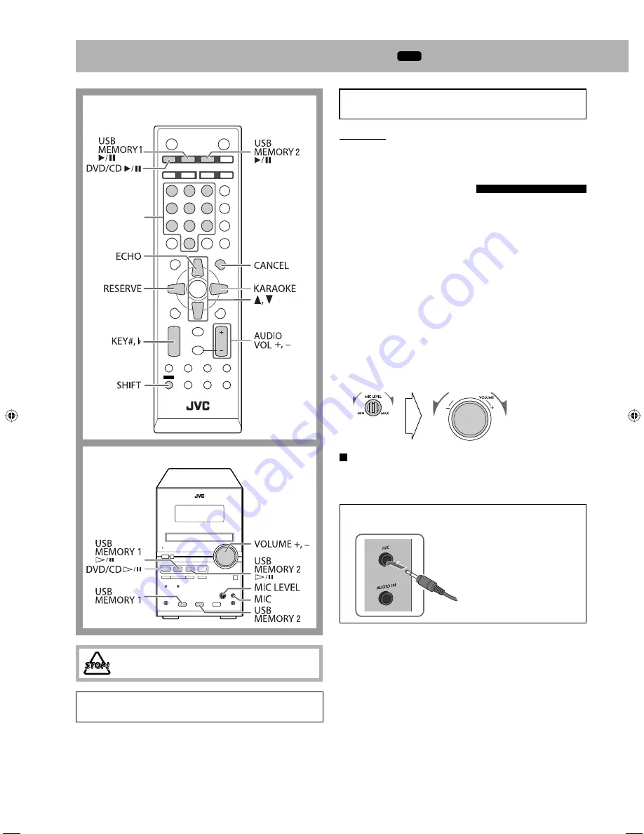 JVC CA-UXG980V Instructions Manual Download Page 54