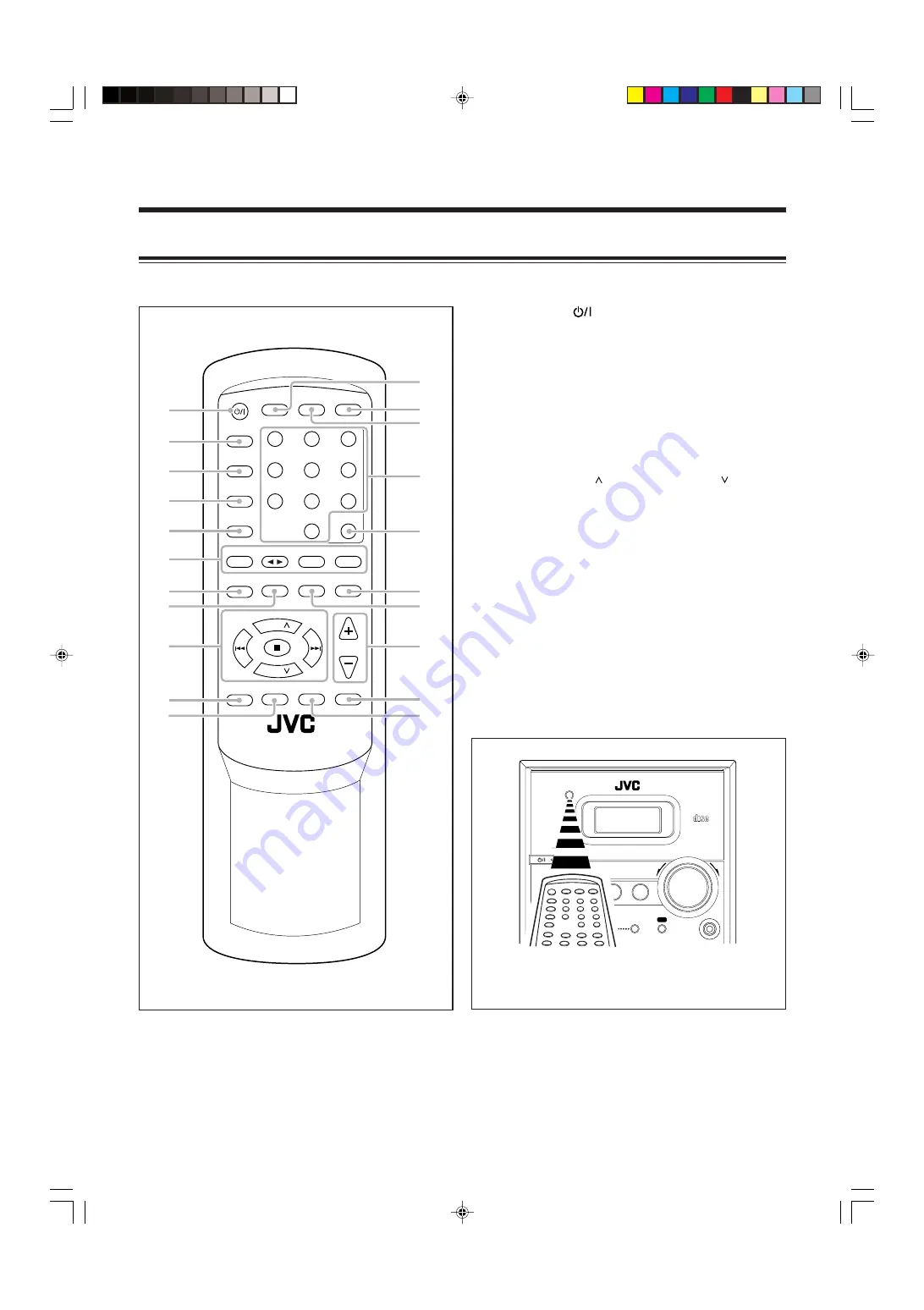 JVC CA-UXH350 Instructions Manual Download Page 8