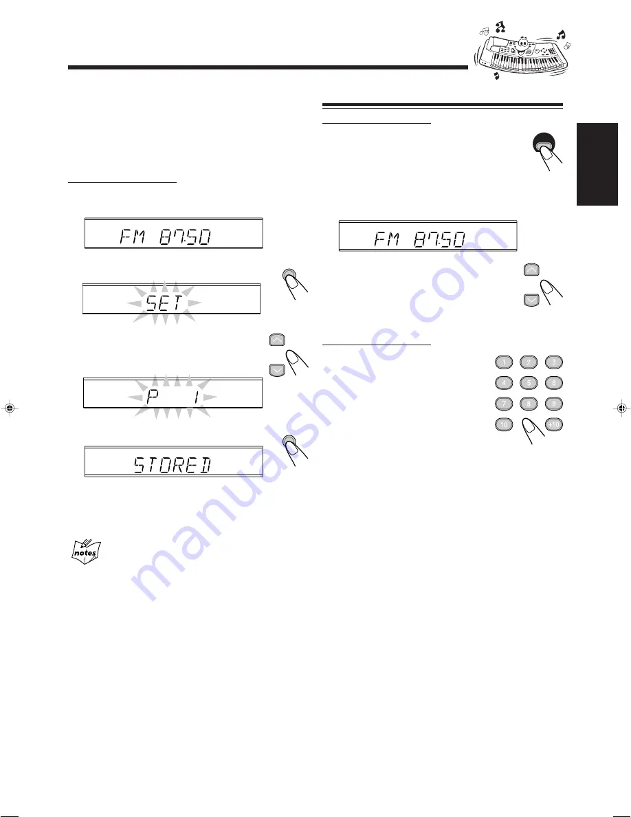 JVC CA-UXL30R Bruksanvisning Download Page 43